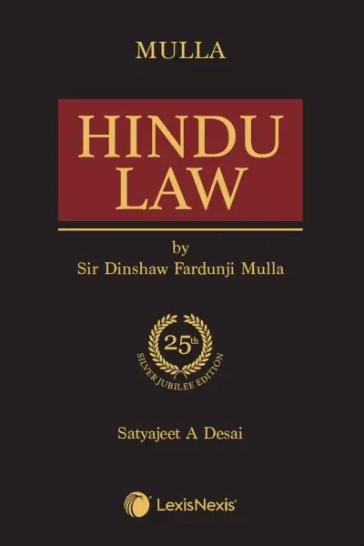 Hindu Law By Mulla and Satyajeet A Desai