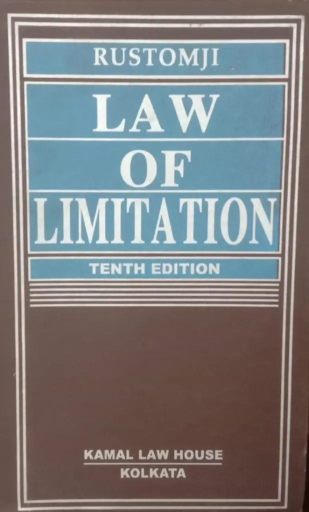 Law of Limitation by Rustomjee