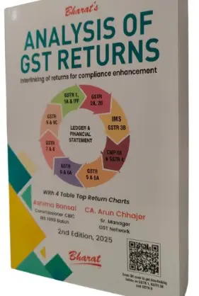 Analysis Of GST Returns (Interlinking of returns of compliance enhancement) By Ashima Bansal & CA Arun Chhajer