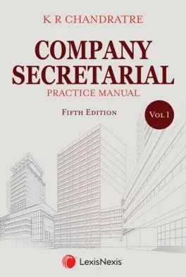 Company Secretarial Practice Manual In 2 Volumes By K R Chandratre