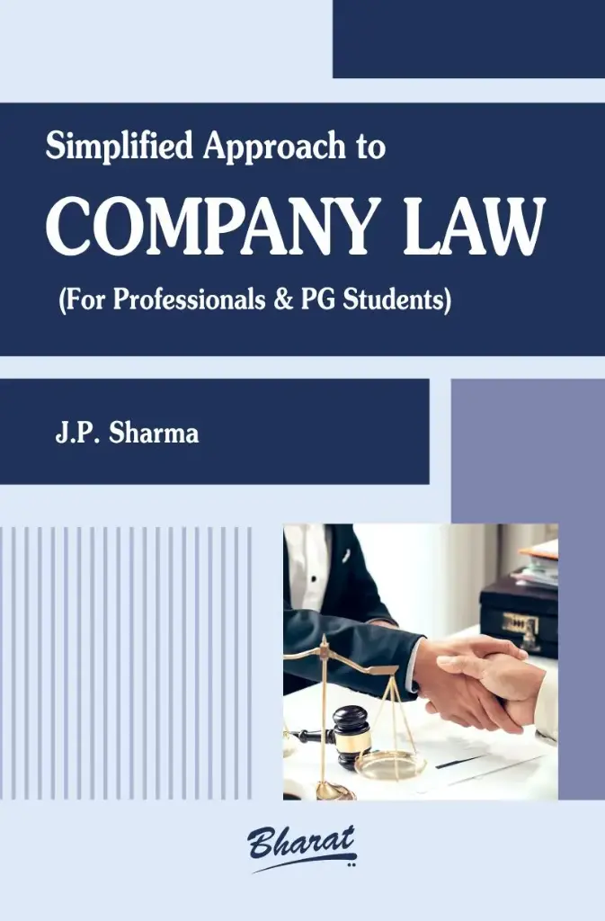 Simplified Approach to Company Law By J P Sharma