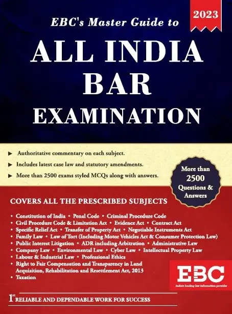 Master Guide To All India Bar Examination By EBC Editorial