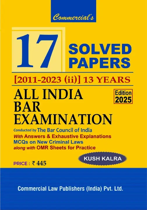 Solved Papers All India Bar Exam By Kush Kalra