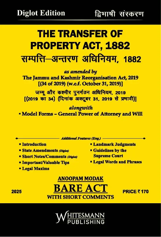 Bare Act - The Transfer of Property Act 1882