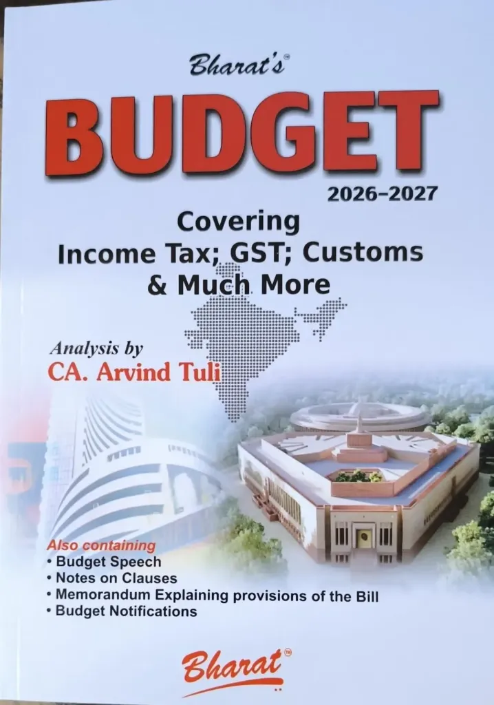 Bharat's Budget 2026-2027 By CA Arvind Tuli