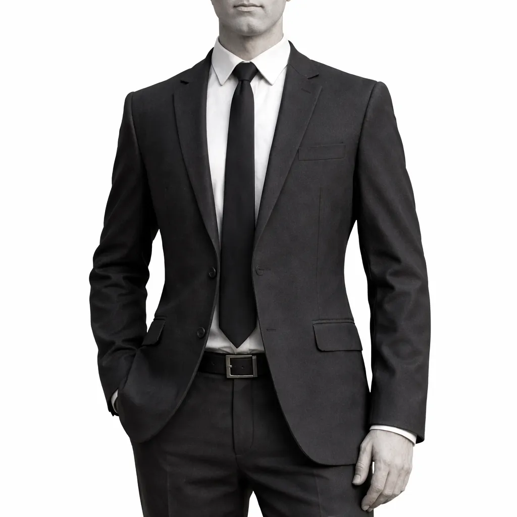Men's Single Breasted Formal Blazer for Advocates (S)