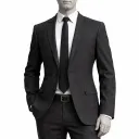 Men's Single Breasted Formal Blazer for Advocates