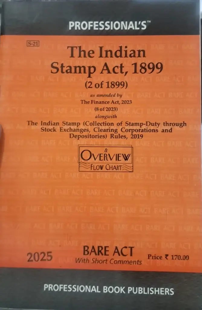 Indian Stamp Act 1899 By Professional