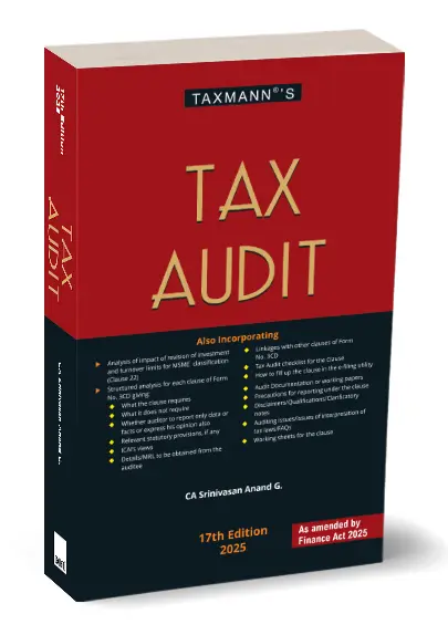 Tax Audit By Srinivasan Anand G