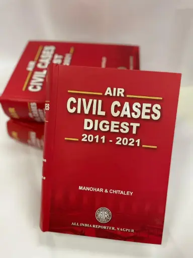 [SNLAIR014] AIR Civil Cases Digest 2011 to 2021 By Manohar and Chitaley