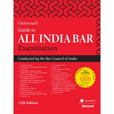 [SNLLN009] Guide to All India Bar Examination By Universal