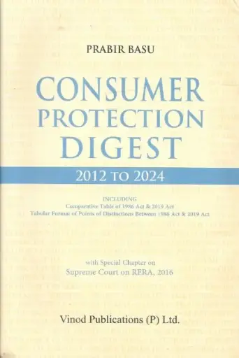 [SNLVP006] Consumer Protection Digest 2012 to 2024 By Prabir Basu