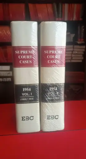 [SNLEBC024] Supreme Court Cases - Back Volumes 1950 to 1954 (Available Now) By Eastern Book Company