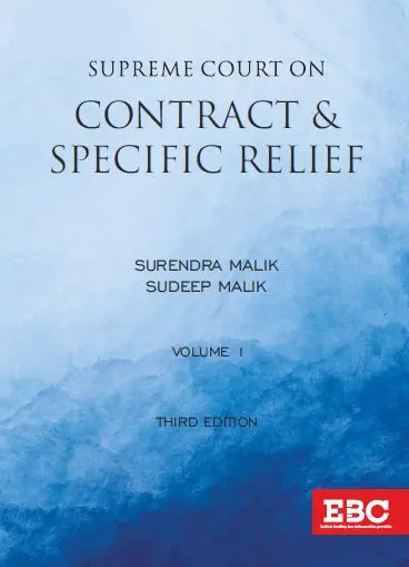 [SNLEBC025] Supreme Court on Contract & Specific Relief In 5 Volumes By Surendra Malik and Sudeep Malik