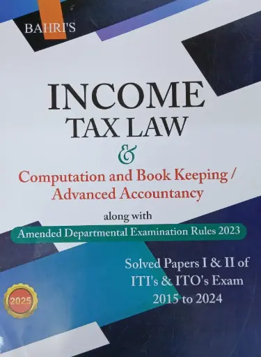 [SNLBB002] Income Tax Law & Computation and Book Keeping-Advanced Accountancy By Bahri