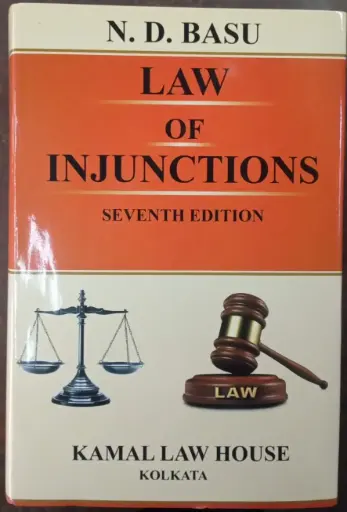 [SNLKLH013] Law of Injunction by N D Basu