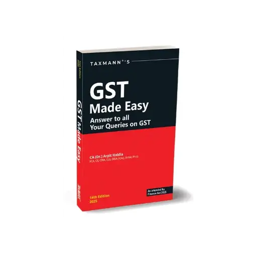 [SBTMP00016] GST Made Easy Answer To all Your Queries on GST By CA Arpit Haldia