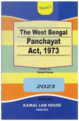 [SBKLH0001] The West Bengal Panchayat Act 1973 By Kamal Kumar