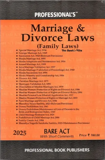 [SNLPBP0003] Marriage & Divorce Laws Bare Act
