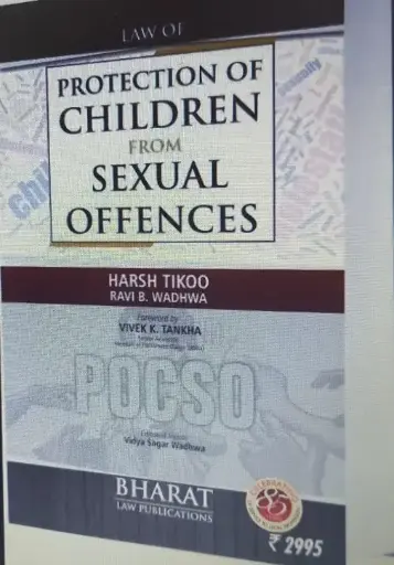 [SNLBLH005] Law Of Protection Of Children From Sexual Offences