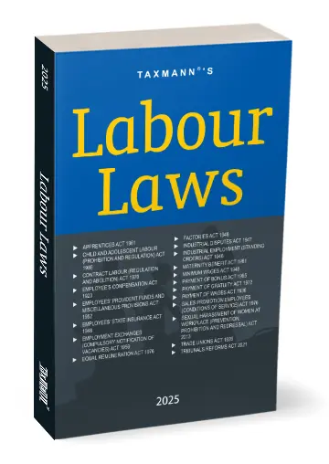 [SNLTMP0024] Labour Laws By Taxmann's Editorial Board