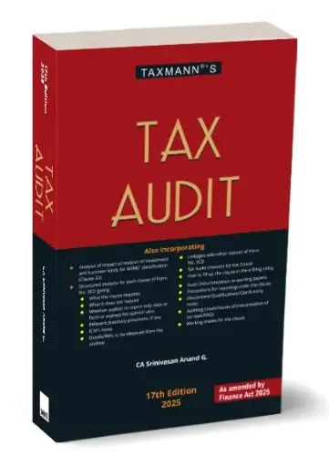 [SNLTMP0026] Tax Audit By Srinivasan Anand G