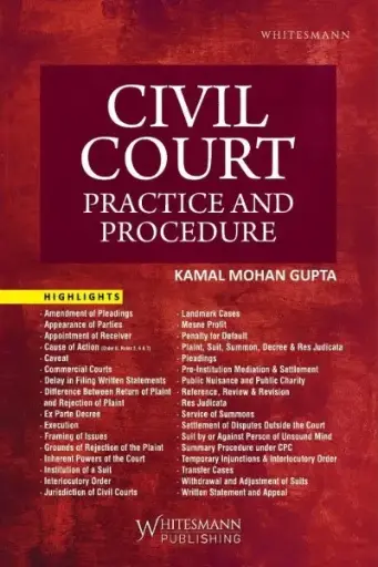 [SNLWMP008] Civil Court Practice and Procedure By Kamal Mohan Gupta